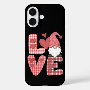 Liefde Hart Schattig Dwerg Valentijnsdag iPhone 16 Hoesje