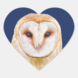 Liefde Hart Schuur Uil Vogel Dier Sticker