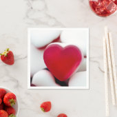 Liefde hart snoep Cocktail papier servetten (Insitu)