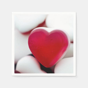 Liefde hart snoep Cocktail papier servetten