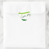Liefde Hart Sticker (Tas)