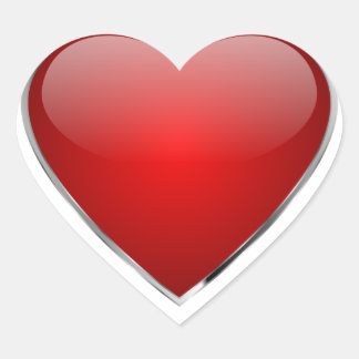 Liefde hart sticker