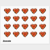 liefde hart sticker (Vel)
