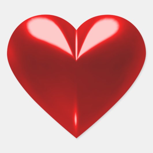 Liefde Hart Sticker (Voorkant)