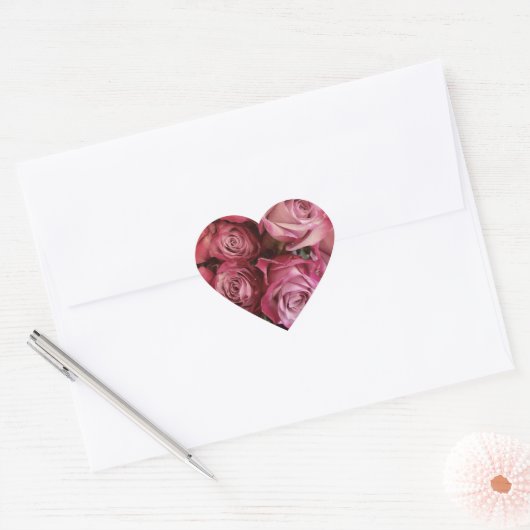 Liefde hart stickers (Envelop)
