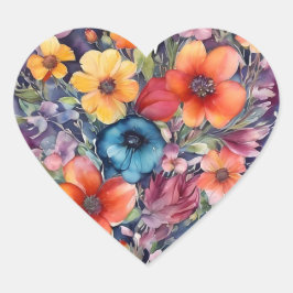 Liefde hart stickers