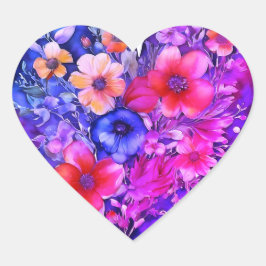 Liefde hart stickers