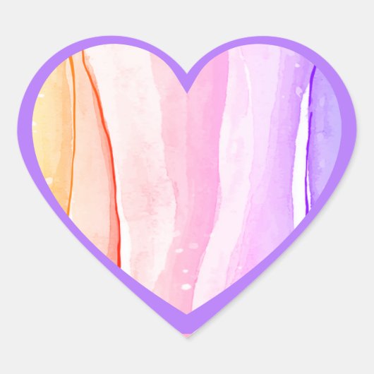 Liefde hart stickers (Voorkant)