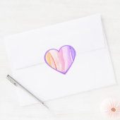 Liefde hart stickers (Envelop)