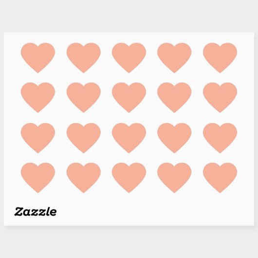 Liefde hart stickers (Vel)