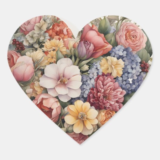 Liefde hart stickers (Voorkant)