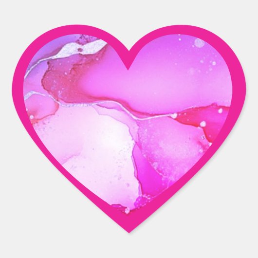 Liefde hart stickers (Voorkant)