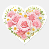 Liefde hart stickers (Voorkant)