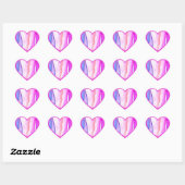 Liefde hart stickers (Vel)
