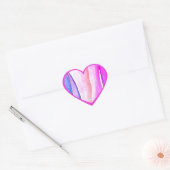 Liefde hart stickers (Envelop)