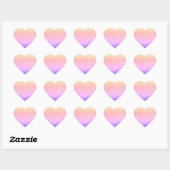 Liefde hart stickers (Vel)