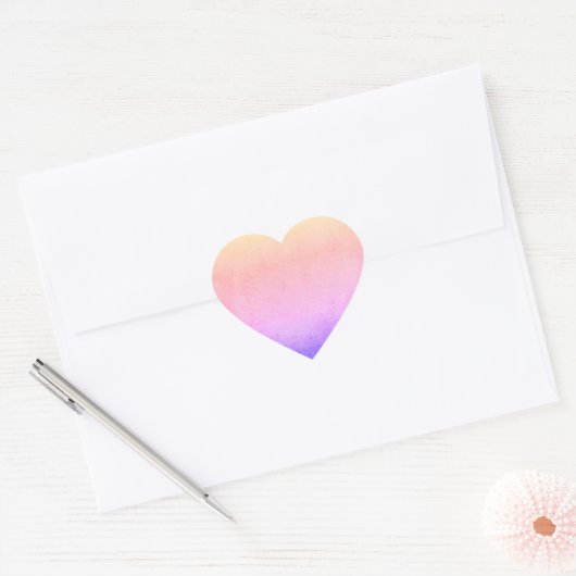 Liefde hart stickers (Envelop)
