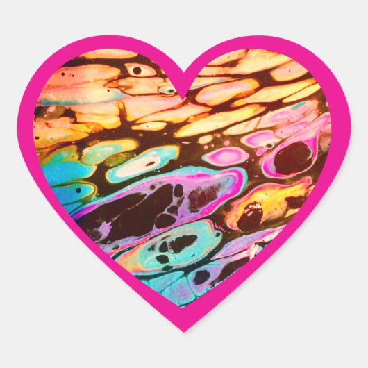 Liefde hart stickers (Voorkant)