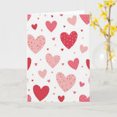 Liefde Hart Stippenkaart Kaart (Gele Bloem)