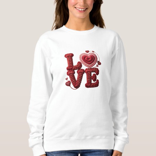 Liefde Hart Sweatshirt (Voorkant)