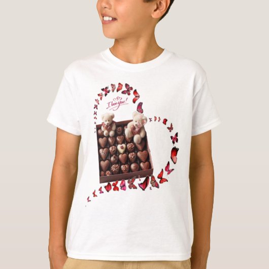 Liefde Hart T-shirt (Voorkant)