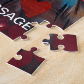 Liefde Hart Uil  Legpuzzel (Zijkant)