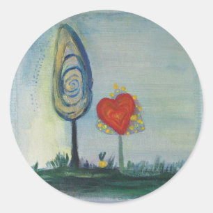 Liefde, Hart, Valentijn Sticker