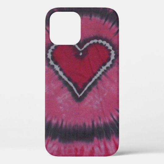 Liefde Hart Valentijns Tie Dye Case-Mate iPhone Case (Achterkant)