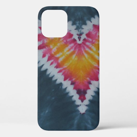 Liefde Hart Valentijns Tie Dye Case-Mate iPhone Case (Achterkant)