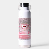Liefde hart waterfles (Voorkant)