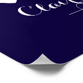 liefde harten bruiloft ondertekening gastboek mari poster (Hoek)