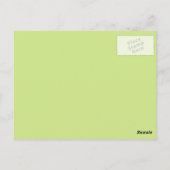 Liefde harten en vogels in een klauterboom briefkaart (Achterkant)