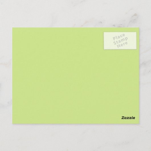 Liefde harten en vogels in een klauterboom briefkaart (Achterkant)