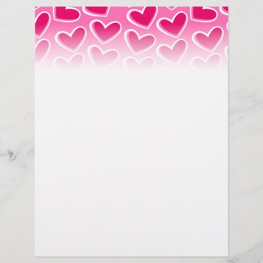 Liefde harten flyer (Voorkant)