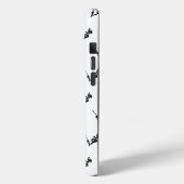 Liefde harten iPhone 15 Hoesje (Achterkant / Links)