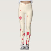 Liefde, Harten, Valentijn, Trouwen - Leggings (Voorkant)