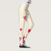 Liefde, Harten, Valentijn, Trouwen - Leggings (Rechts)