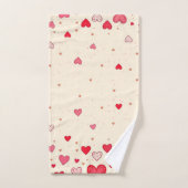 Liefde, harten, Valentijnse , bruiloft - Badhanddo Bad Handdoek (Handdoek)