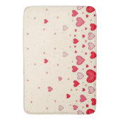 Liefde, Harten, Valentijnse Huwelijk - Badmat (Voorkant Verticaal)