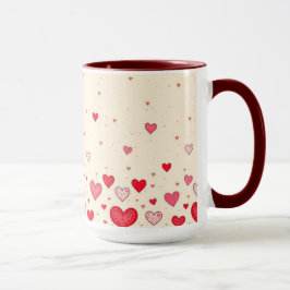 Liefde, Harten, Valentijnse Mok, Trouwen, Cup Mok