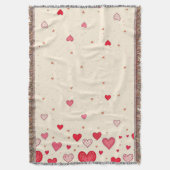 Liefde, Harten, Valentijnse , Trouwen - Deken (Voorkant Verticaal)