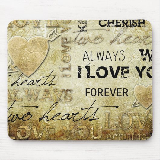  liefde hartkunst muismat (Voorkant)