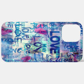 Liefde, HARTS, Hoesje-Mate iPhone Case (Achterkant / Rechts)