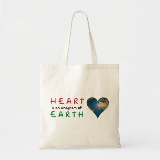 Liefde Hartvormige Aarde Tote Bag