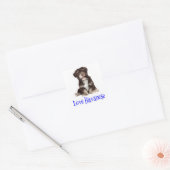 Liefde Havanese Puppy Hond Sticker (Envelop)