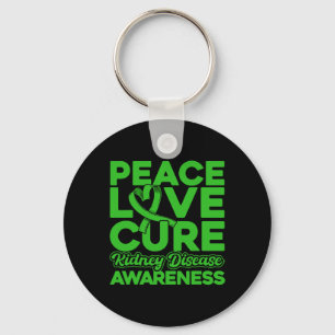 Liefde Healing Kidney Disease Awareness Sleutelhanger