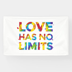 Liefde heeft geen beperkingen spandoek