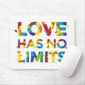 Liefde heeft geen grenzen muismat (Met muis)