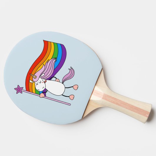 Liefde heeft geen grenzen tafeltennisbatje (Zijkant)