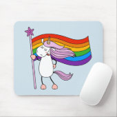 Liefde heeft geen grenzen Unicorn Muismat (Met muis)